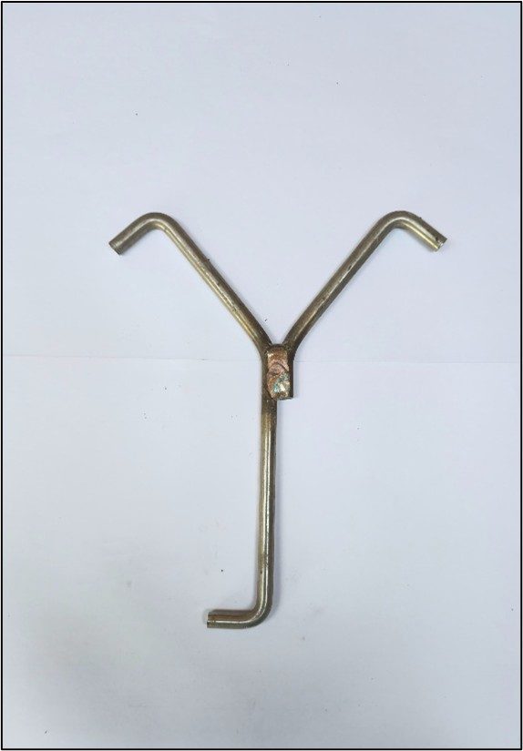 Anclaje refractario de acero inoxidable tipo Y